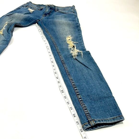 BDG Distressed Panted Pocket Skinny Jeans - Picture 11 of 13